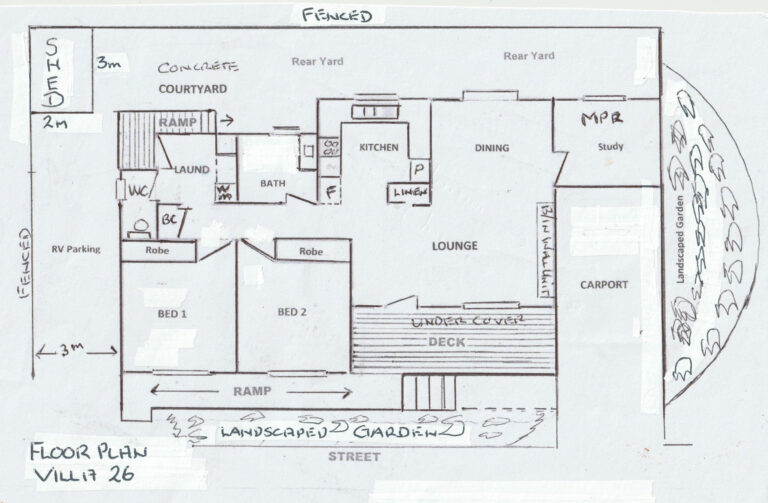 Floorplan rotated